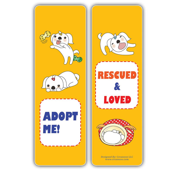 Adopt A Pet Bookmarks (5-Sets X 6 Cards)