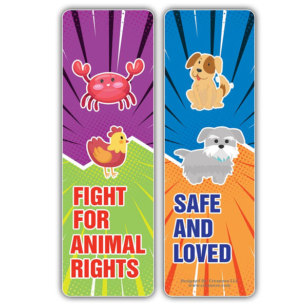 Animal Lives Matter Bookmarks (5-Sets X 6 Cards)