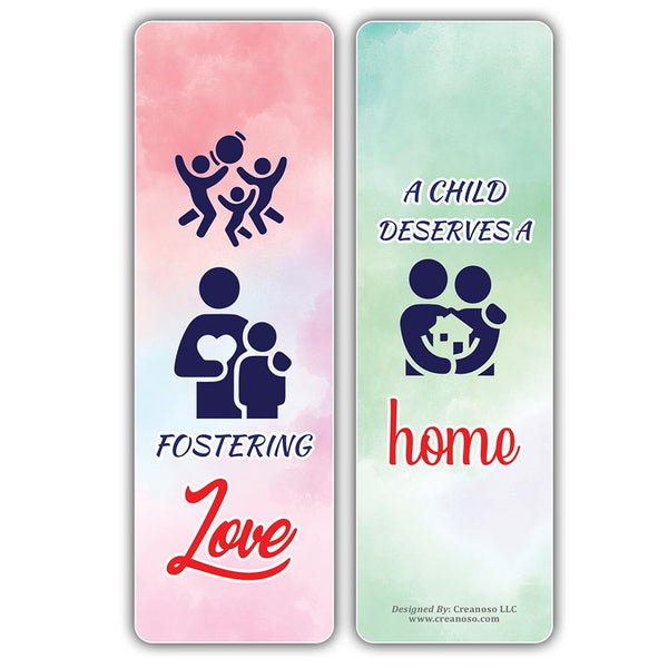 Foster Parent Bookmarks (5-Sets X 6 Cards)