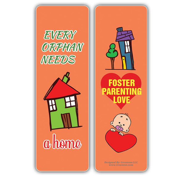 Foster Parent Bookmarks (5-Sets X 6 Cards)