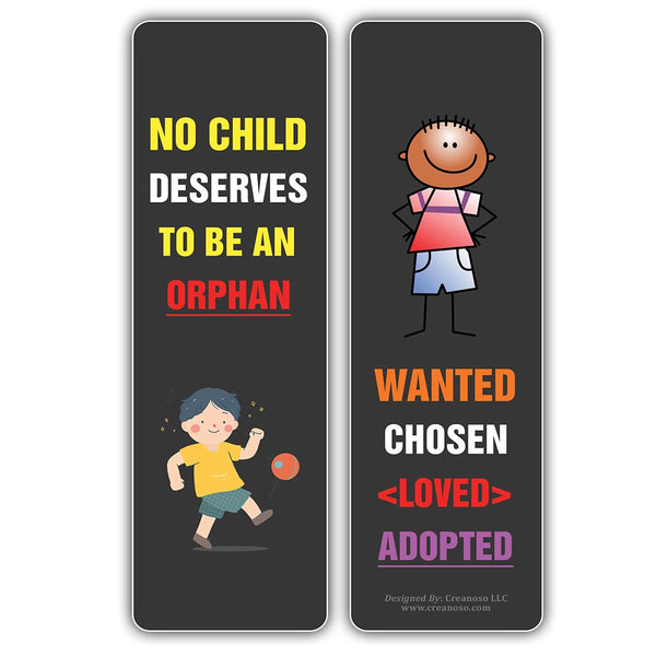 Foster Parent Bookmarks (5-Sets X 6 Cards)