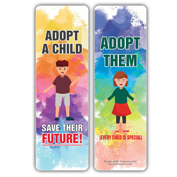 Foster Parent Bookmarks (5-Sets X 6 Cards)