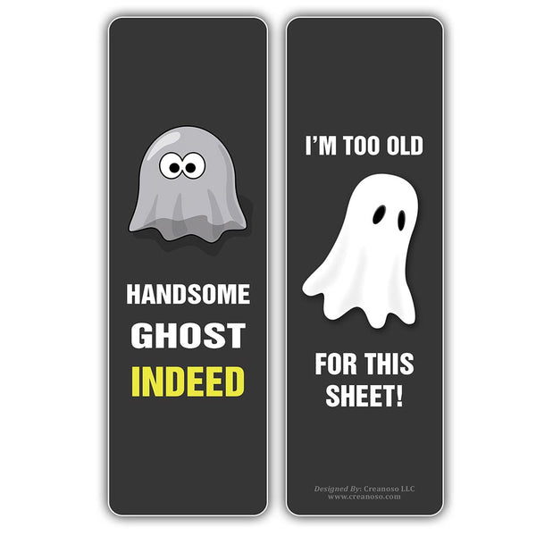 Funny Ghost Sayings Bookmarks (5-Sets X 6 Cards)