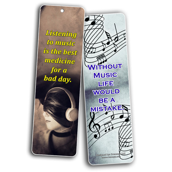 Creanoso Inspiring Inspirational Quotes Music Can Change Life Bookmarkers (30-Pack) ÃƒÂ¢Ã¢â€šÂ¬Ã¢â‚¬Å“ Motivational Music Sayings ÃƒÂ¢Ã¢â€šÂ¬Ã¢â‚¬Å“ Stocking Stuffers Gift for Musicians, Music Lovers, Violinists ÃƒÂ¢Ã¢â€šÂ¬Ã¢â‚¬Å“ Music Gifts