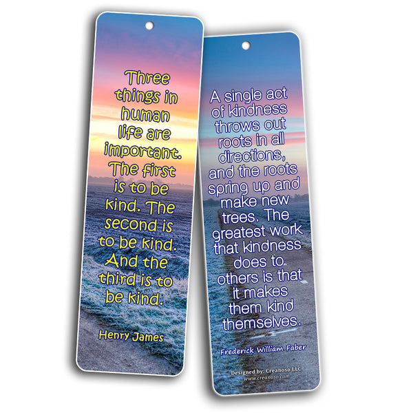 Creanoso Inspiring Act of Kindness Reading Bookmark Gifts for Women ÃƒÆ’Ã‚Â¢ÃƒÂ¢Ã¢â‚¬Å¡Ã‚Â¬ÃƒÂ¢Ã¢â€šÂ¬Ã…â€œ Assorted Gift Piece