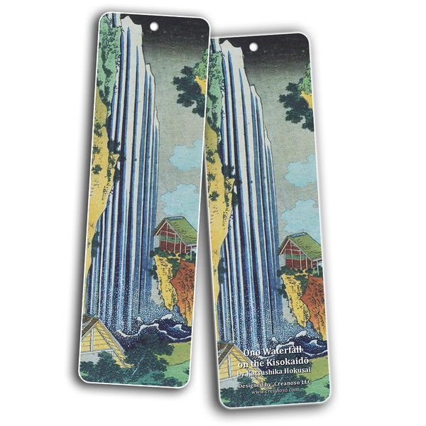 Creanoso Katsushika Hokusai Japan Art Bookmarks (60-Pack) - Inspirational Artistic Impressions Bookmarker Cards ÃƒÆ’Ã‚Â¢ÃƒÂ¢Ã¢â‚¬Å¡Ã‚Â¬ÃƒÂ¢Ã¢â€šÂ¬Ã…â€œ Premium Gift for Men & Women, Adults, Teens ÃƒÆ’Ã‚Â¢ÃƒÂ¢Ã¢â‚¬Å¡Ã‚Â¬ÃƒÂ¢Ã¢â€šÂ¬Ã…â€œ Bulk Pack Set