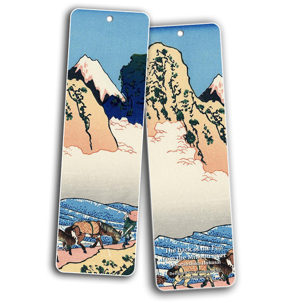 Creanoso Katsushika Hokusai Japan Art Bookmarks (60-Pack) - Inspirational Artistic Impressions Bookmarker Cards ÃƒÆ’Ã‚Â¢ÃƒÂ¢Ã¢â‚¬Å¡Ã‚Â¬ÃƒÂ¢Ã¢â€šÂ¬Ã…â€œ Premium Gift for Men & Women, Adults, Teens ÃƒÆ’Ã‚Â¢ÃƒÂ¢Ã¢â‚¬Å¡Ã‚Â¬ÃƒÂ¢Ã¢â€šÂ¬Ã…â€œ Bulk Pack Set