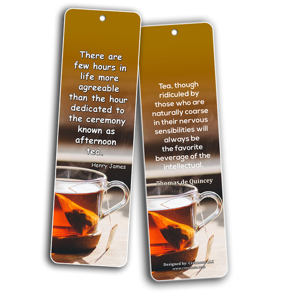 Creanoso Tea Time Friendship Bookmarks (60-Pack) - Inspirational Quote Sayings Bookmarker Cards ÃƒÆ’Ã‚Â¢ÃƒÂ¢Ã¢â‚¬Å¡Ã‚Â¬ÃƒÂ¢Ã¢â€šÂ¬Ã…â€œ Premium Gift for Men & Women, Adults, Teens ÃƒÆ’Ã‚Â¢ÃƒÂ¢Ã¢â‚¬Å¡Ã‚Â¬ÃƒÂ¢Ã¢â€šÂ¬Ã…â€œ Friendship Rewards Gifts ÃƒÆ’Ã‚Â¢Ãƒ