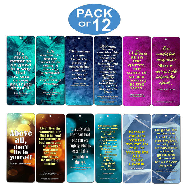 Literary Quotes Bookmarks  Life