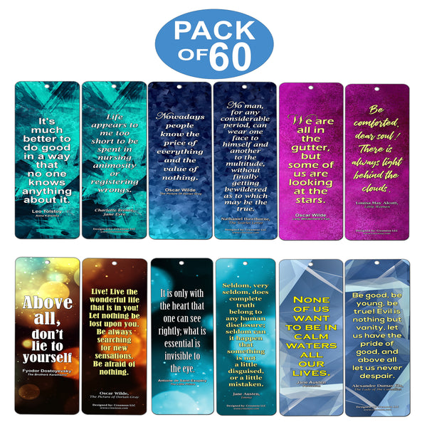 Literary Quotes Bookmarks  Life