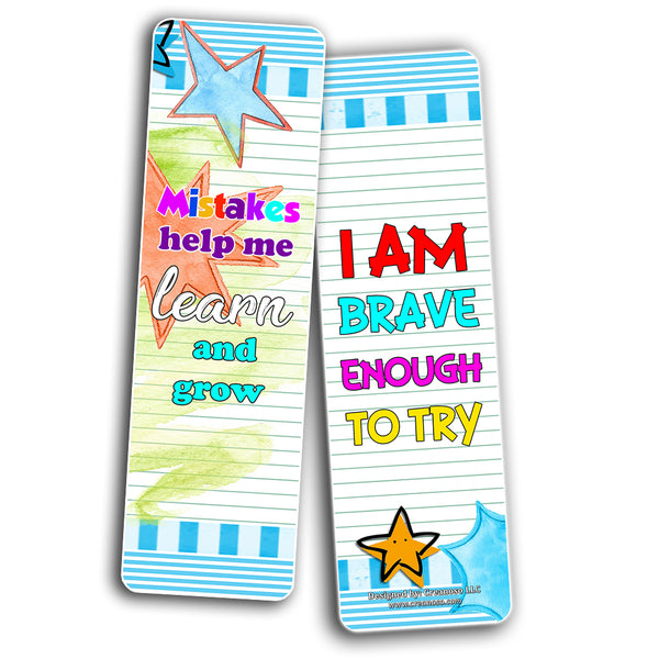 Positive Affirmations for Kids Bookmarks (30-Pack)