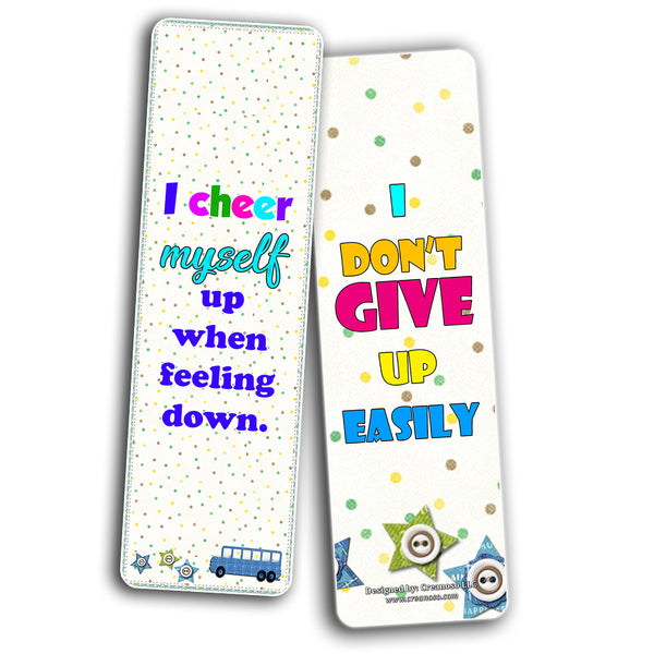 Positive Affirmations for Kids Bookmarks (30-Pack)