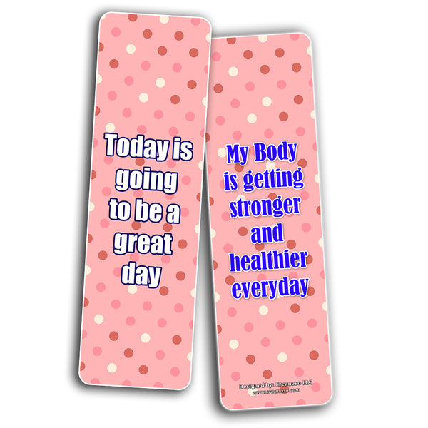 Positive Affirmations for Kids Bookmarks (30-Pack)