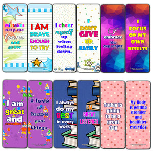 Positive Affirmations for Kids Bookmarks (30-Pack)