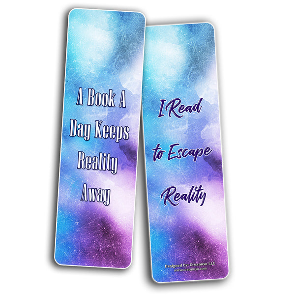 Creanoso Modern Bookmarks Cards (30-Pack) ÃƒÂ¢Ã¢â€šÂ¬Ã¢â‚¬Å“ Stocking Stuffers Gift for Men & Women, Teens - Party Favors Supplies ÃƒÂ¢Ã¢â€šÂ¬Ã¢â‚¬Å“ Rewards Gifts ÃƒÂ¢Ã¢â€šÂ¬Ã¢â‚¬Å“ Awesome Bookmark Collection for Readers ÃƒÂ¢Ã¢â€šÂ¬Ã¢â‚¬Å“ Bookmarks Bul