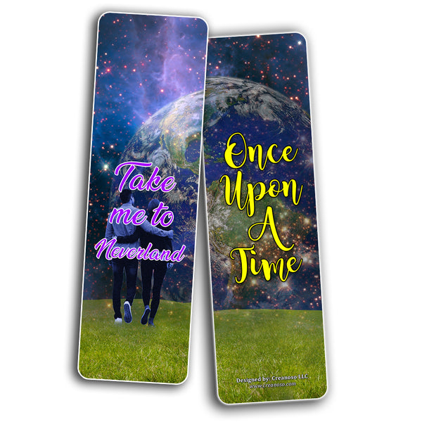 Creanoso Fiction Bookmarks  Premium Gift Set  Awesome Bookmarks for Adult Men & Women, Teens, Boys, Girls  Six Bulk Assorted Bookmarks Designs