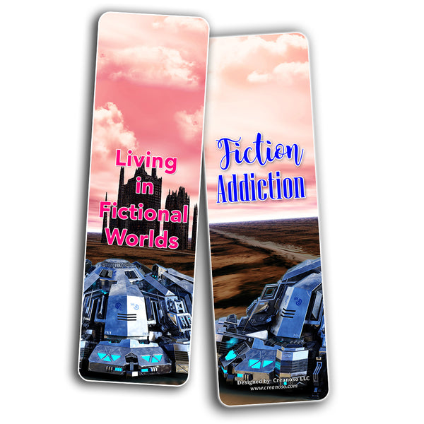 Creanoso Fiction Bookmarks (30-Pack) ÃƒÂ¢Ã¢â€šÂ¬Ã¢â‚¬Å“ Stocking Stuffers Gift for Men, Women, Adult, Teens - Party Favors Supplies ÃƒÂ¢Ã¢â€šÂ¬Ã¢â‚¬Å“ Rewards Gifts ÃƒÂ¢Ã¢â€šÂ¬Ã¢â‚¬Å“ Awesome Bookmark Collection for Readers