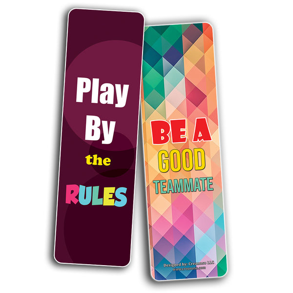 Creanoso Good Character Bookmarks ÃƒÂ¢Ã¢â€šÂ¬Ã¢â‚¬Å“ Premium Gift Bulk Set - Great Giveaways