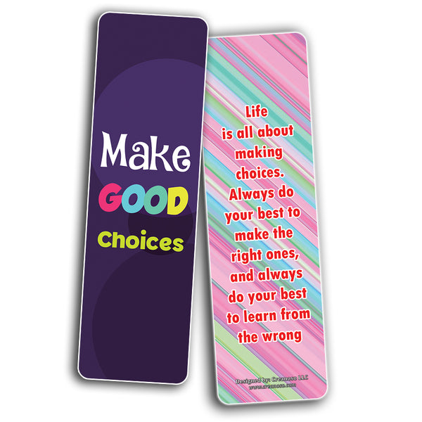 Creanoso Good Character Bookmarks (30-Pack) - Stocking Stuffers Gift Bookworm, Boys Girls, Men & Women ÃƒÂ¢Ã¢â€šÂ¬Ã¢â‚¬Å“ Book Reading Supplies ÃƒÂ¢Ã¢â€šÂ¬Ã¢â‚¬Å“ Employee Incentives Rewards ÃƒÂ¢Ã¢â€šÂ¬Ã¢â‚¬Å“ Cool Giveaways for Kids