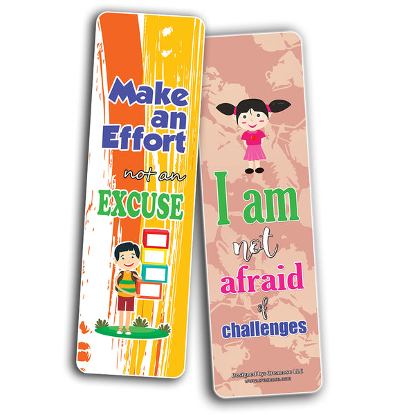 Bookmarks for Kids Boys Girls (30-Pack)- Incredible Kids Positive Encouragement Motivational Gifts - Party Favors Classroom Incentives Basket Stuffers