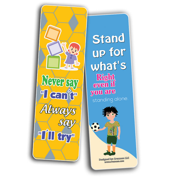 Bookmarks for Kids Boys Girls (30-Pack)- Incredible Kids Positive Encouragement Motivational Gifts - Party Favors Classroom Incentives Basket Stuffers