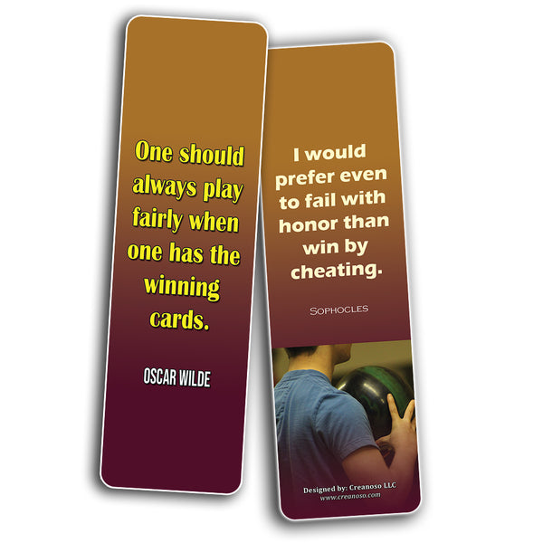 Winner Quotes Bookmarks
