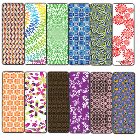 Pattern Design Bookmarks (30-Pack)