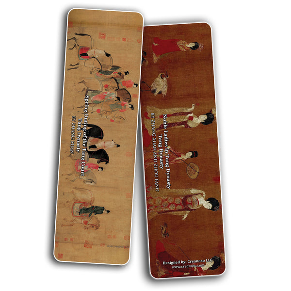 Creanoso Ancient Chinese Paintings Bookmarks (30-Pack) ÃƒÂ¢Ã¢â€šÂ¬Ã¢â‚¬Å“ Stocking Stuffers Gift for Men & Women, Teens - Rewards Gifts ÃƒÂ¢Ã¢â€šÂ¬Ã¢â‚¬Å“ Awesome Art Bookmark Collection ÃƒÂ¢Ã¢â€šÂ¬Ã¢â‚¬Å“ Bulk Set Pack ÃƒÂ¢Ã¢â€šÂ¬Ã¢â‚¬Å“ Inspiring Art Im
