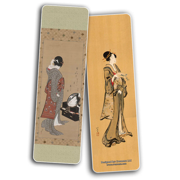 Creanoso Katsushika Hokusai Japanese Ladies Bookmarks (60-Pack) ÃƒÆ’Ã‚Â¢ÃƒÂ¢Ã¢â‚¬Å¡Ã‚Â¬ÃƒÂ¢Ã¢â€šÂ¬Ã…â€œ Inspirational Japan Art Impressions Bookmarker Cards ÃƒÆ’Ã‚Â¢ÃƒÂ¢Ã¢â‚¬Å¡Ã‚Â¬ÃƒÂ¢Ã¢â€šÂ¬Ã…â€œ Premium Gift Collection for Men & Women, Teens ÃƒÆ’Ã‚Â¢ÃƒÂ