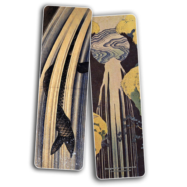 Creanoso Katsushika Hokusai Bookmarks - Landscape Woodblock Print (60-Pack) ÃƒÆ’Ã‚Â¢ÃƒÂ¢Ã¢â‚¬Å¡Ã‚Â¬ÃƒÂ¢Ã¢â€šÂ¬Ã…â€œ Inspirational Japan Art Impressions Bookmarker Cards ÃƒÆ’Ã‚Â¢ÃƒÂ¢Ã¢â‚¬Å¡Ã‚Â¬ÃƒÂ¢Ã¢â€šÂ¬Ã…â€œ Premium Gift Collection for Men & Women, Teens