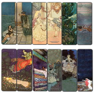 Creanoso Fairy Tales Edmund Dulac Bookmarks (60-Pack) ÃƒÆ’Ã‚Â¢ÃƒÂ¢Ã¢â‚¬Å¡Ã‚Â¬ÃƒÂ¢Ã¢â€šÂ¬Ã…â€œ Inspirational Art Impressions Bookmarker Cards ÃƒÆ’Ã‚Â¢ÃƒÂ¢Ã¢â‚¬Å¡Ã‚Â¬ÃƒÂ¢Ã¢â€šÂ¬Ã…â€œ Premium Gift Collection for Men & Women, Teens ÃƒÆ’Ã‚Â¢ÃƒÂ¢Ã¢â‚¬Å¡Ã‚Â¬ÃƒÂ¢