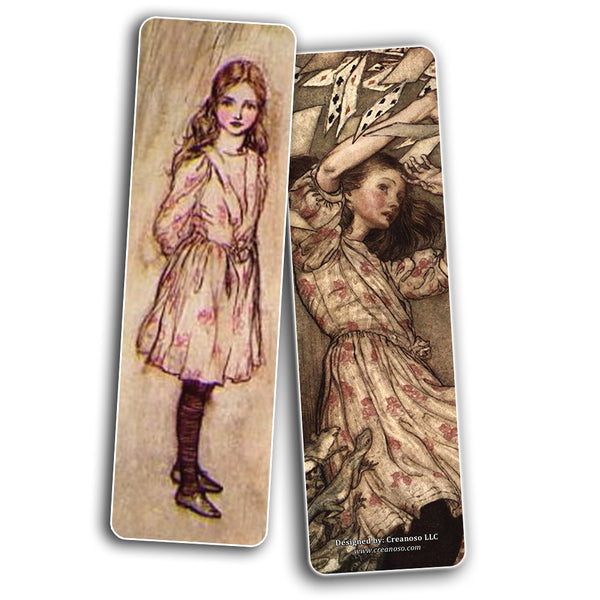 Creanoso Fairy Tales Arthur Rackham Bookmarks  Awesome Bookmarks for Men, Women, Teens  Six Assorted Bookmarks Designs  Unique Art Impressions Design  Cool Art Paints