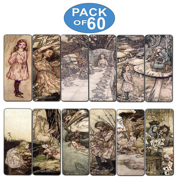 Creanoso Fairy Tales Arthur Rackham Bookmarks  Awesome Bookmarks for Men, Women, Teens  Six Assorted Bookmarks Designs  Unique Art Impressions Design  Cool Art Paints