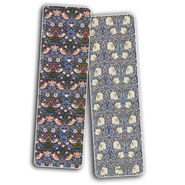 Creanoso Vintage Cards - William Morris Bookmark Cards (30-Pack) - Stocking Stuffers Gift for Bookworms, Men & Women, Teens - Unique Bookmark Collection ÃƒÂ¢Ã¢â€šÂ¬Ã¢â‚¬Å“ Cool Art Impressions Book Binder ÃƒÂ¢Ã¢â€šÂ¬Ã¢â‚¬Å“ Page Clip