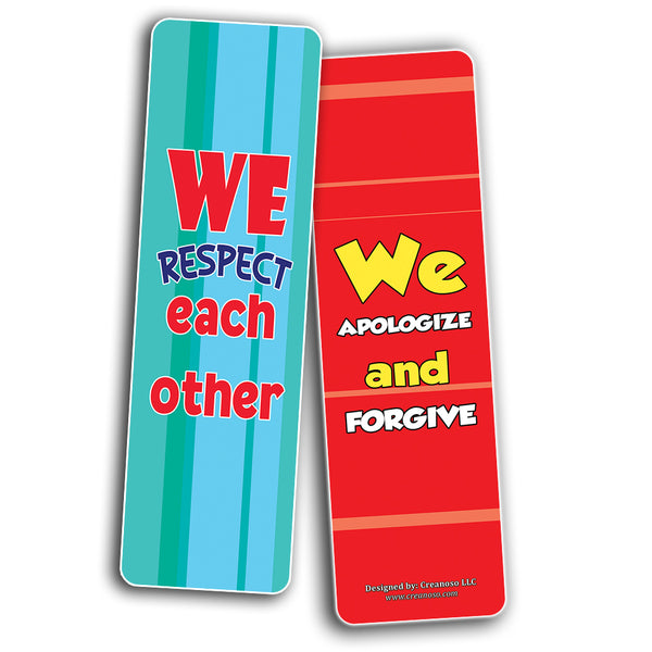 Creanoso Team Building Bookmarks for Kids (30-Pack) ÃƒÂ¢Ã¢â€šÂ¬Ã¢â‚¬Å“ Six Assorted Quality Bookmarker Cards Bulk Set ÃƒÂ¢Ã¢â€šÂ¬Ã¢â‚¬Å“ Premium Gift for Kids, Boys & Girls ÃƒÂ¢Ã¢â€šÂ¬Ã¢â‚¬Å“ Stocking Stuffers Gifts for Children ÃƒÂ¢Ã¢â€šÂ¬Ã¢â‚¬Å“ Fun Rea
