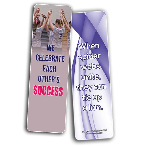 Creanoso Team Building Bookmark Cards (60-Pack) ÃƒÂ¢Ã¢â€šÂ¬Ã¢â‚¬Å“ Premium Gift Set ÃƒÂ¢Ã¢â€šÂ¬Ã¢â‚¬Å“ Awesome Bookmarks for Men, Women, Adults ÃƒÂ¢Ã¢â€šÂ¬Ã¢â‚¬Å“ Six Bulk Assorted Bookmarks Designs ÃƒÂ¢Ã¢â€šÂ¬Ã¢â‚¬Å“ Employee Incentives ÃƒÂ¢Ã¢â€šÂ¬Ã¢â‚¬Å
