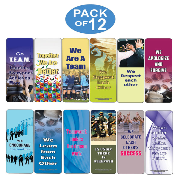 Creanoso Team Building Bookmarks for Adults  Book Reading Incentives Bookmarker Cards  Stocking Stuffers Gift for Men & Women, Adults  Employee Rewards and Incentives  Page Clip