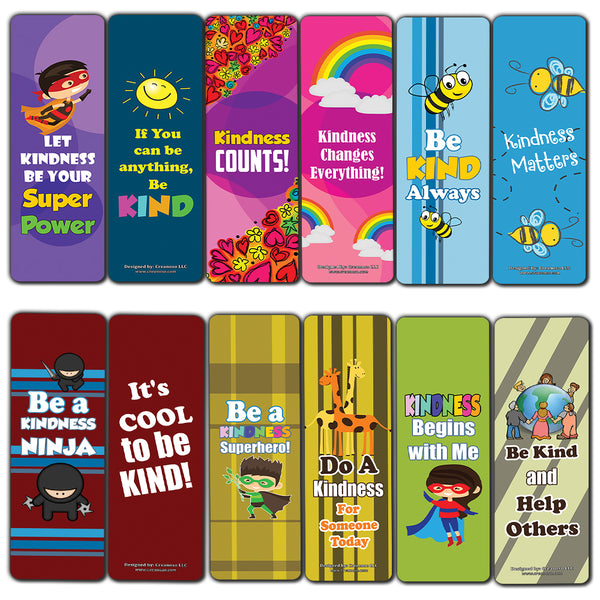 Kids Kindness Bookmarker Cards (30-Pack) ÃƒÂ¢Ã¢â€šÂ¬Ã¢â‚¬Å“ Bookclub Reading Gift Set Boys & Girls ÃƒÂ¢Ã¢â€šÂ¬Ã¢â‚¬Å“ Stocking Stuffers Gifts for Children Birthday Party Back to School Thanksgiving Christmas