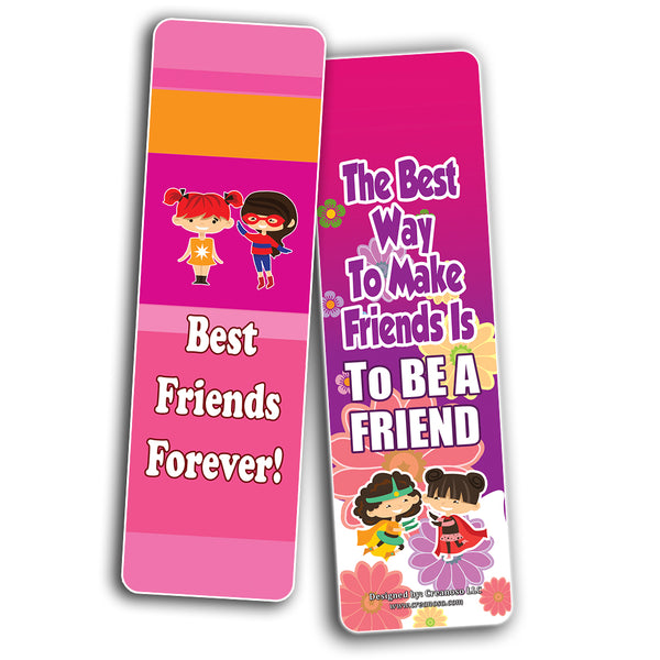 Creanoso Inspiring Friendship Sayings Bookmarker Cards (60-Pack) ÃƒÂ¢Ã¢â€šÂ¬Ã¢â‚¬Å“ Premium Gift Set ÃƒÂ¢Ã¢â€šÂ¬Ã¢â‚¬Å“ Awesome Bookmarks for Kids, Boys, Girls, Teens ÃƒÂ¢Ã¢â€šÂ¬Ã¢â‚¬Å“ School Classroom Reading Incentives ÃƒÂ¢Ã¢â€šÂ¬Ã¢â‚¬Å“ Page Binder