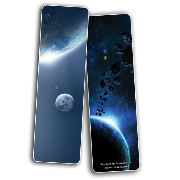 Cosmos Outer Space Futuristic Universe Galaxy Bookmarks (60-Pack) Ã¢â‚¬â€œ Bulk Pack Gift Giveaways