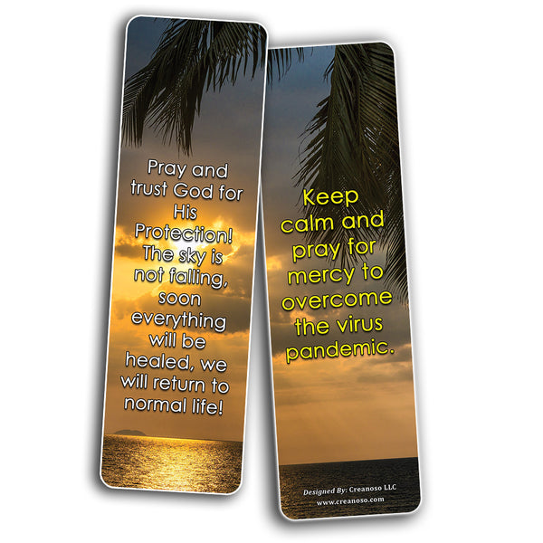 Creanoso Encouraging Positive Quotes During Pandemic Bookmarks (30-Pack) - Awesome Bookmarks Collection  Cool Gifts for Men, Women, Teens, Businessman, Executive, Managers, Leaders, Nurses, Doctors