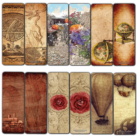 Creanoso Vintage Classic Style Bookmarks (60-Pack) - Unique timeless Bookmarks for Men, Women, Teens  Perfect Paintings gifts for Antique classic Art Paints