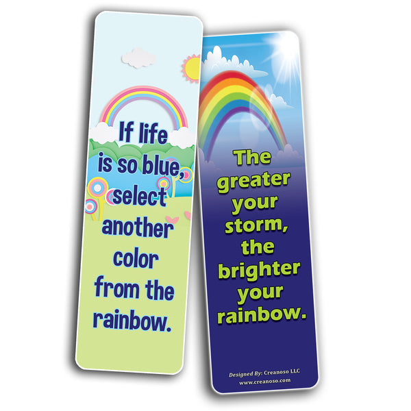 Positive Days Rainbow Bookmarks - (60 Pack)