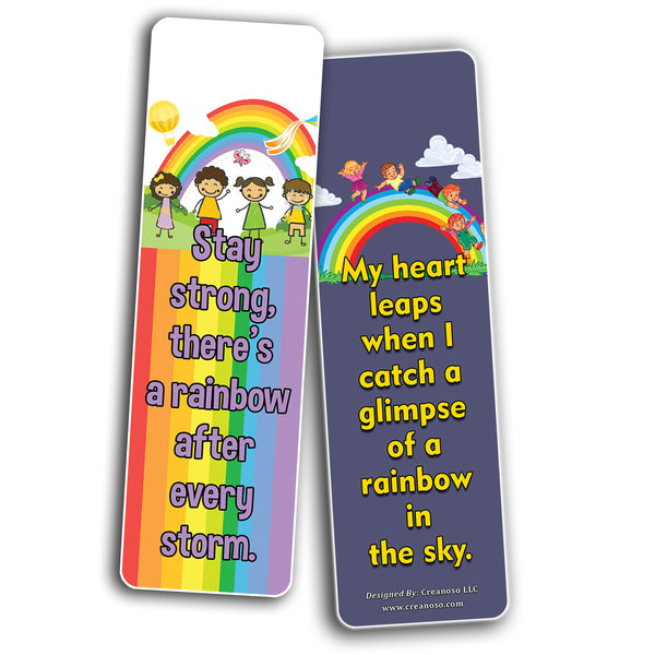 Positive Days Rainbow Bookmarks - (60 Pack)