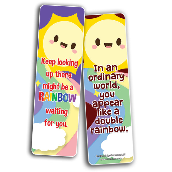 Positive Days Rainbow Bookmarks - (30 Pack)