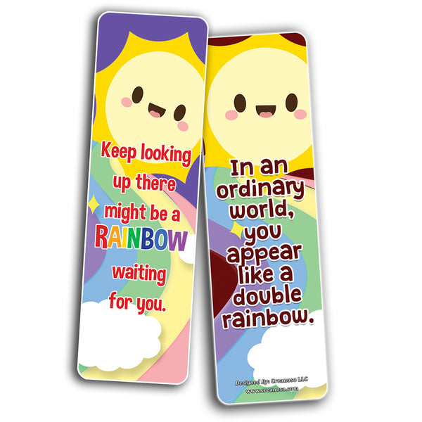 Positive Days Rainbow Bookmarks - (60 Pack)