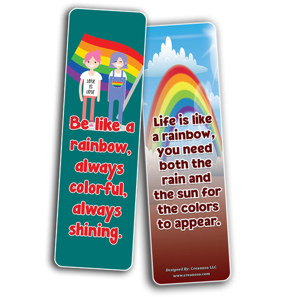 Positive Days Rainbow Bookmarks - (60 Pack)