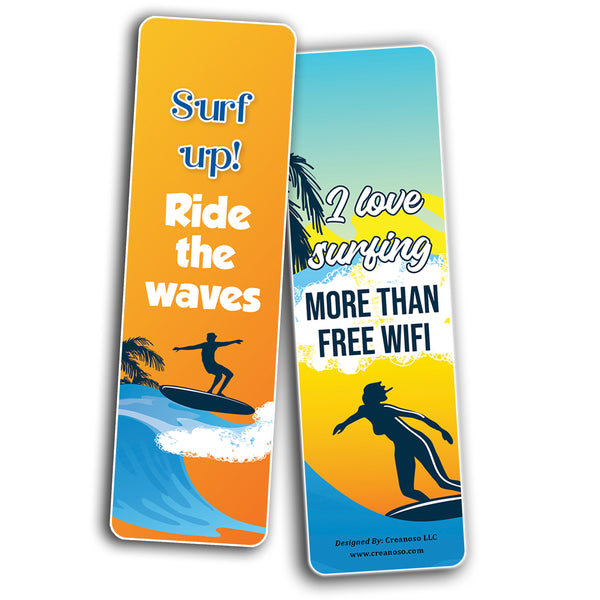 LET'S GO SURFING BOOKMARKS (10-Sets X 6 Cards)