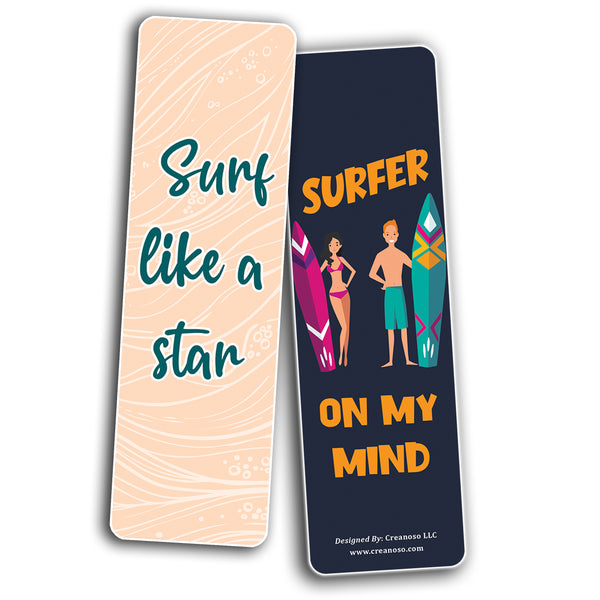 LET'S GO SURFING BOOKMARKS (10-Sets X 6 Cards)