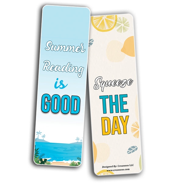 Summer themed bookmarks (5-Sets X 6 Cards)